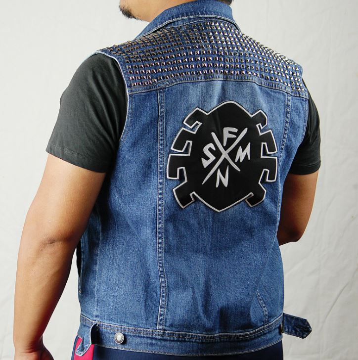 Spider Punk Sew-on patch