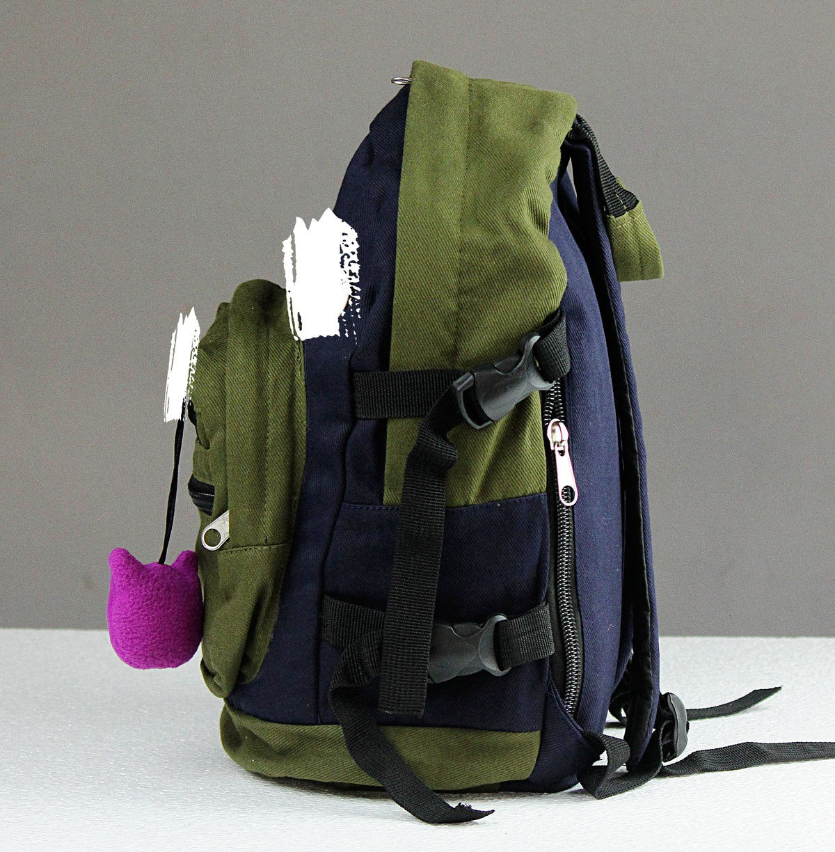 Backpack survival cosplay v1 - green - blue