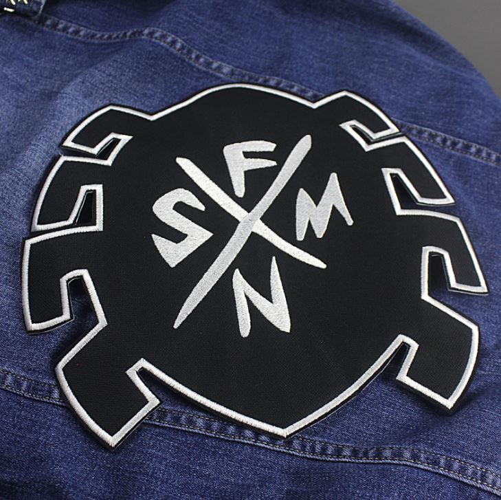 Spider Punk Sew-on patch