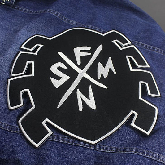 Spider Punk Sew-on patch
