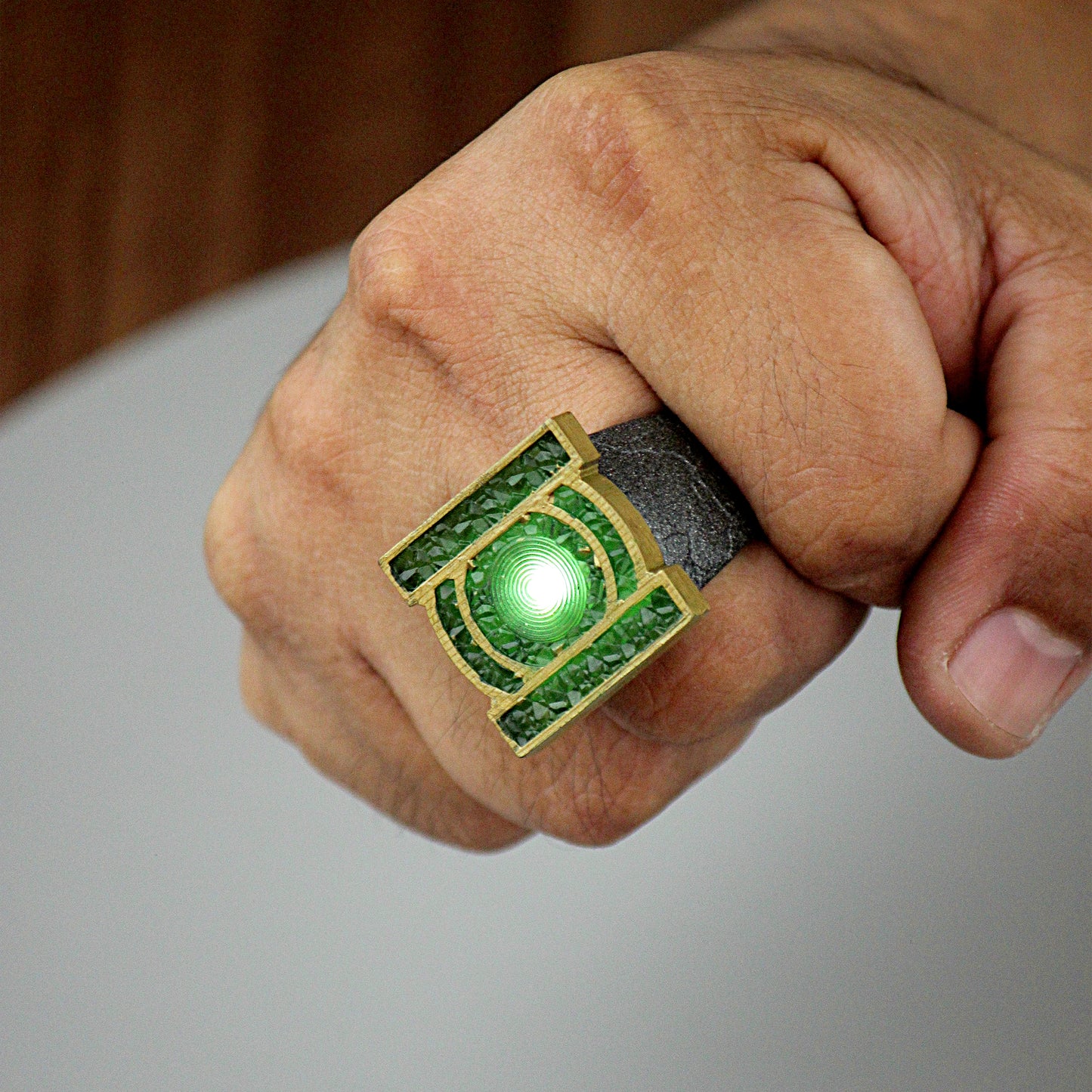 Green Lantern Ring v2 - Led