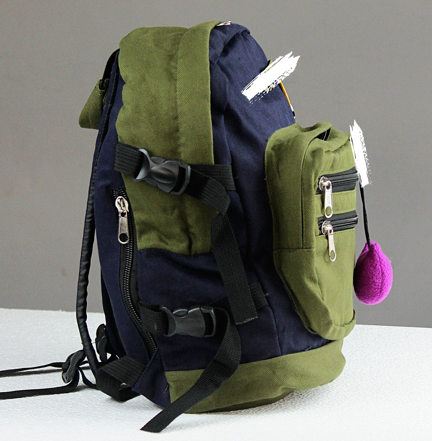 Backpack survival cosplay v1 - green - blue
