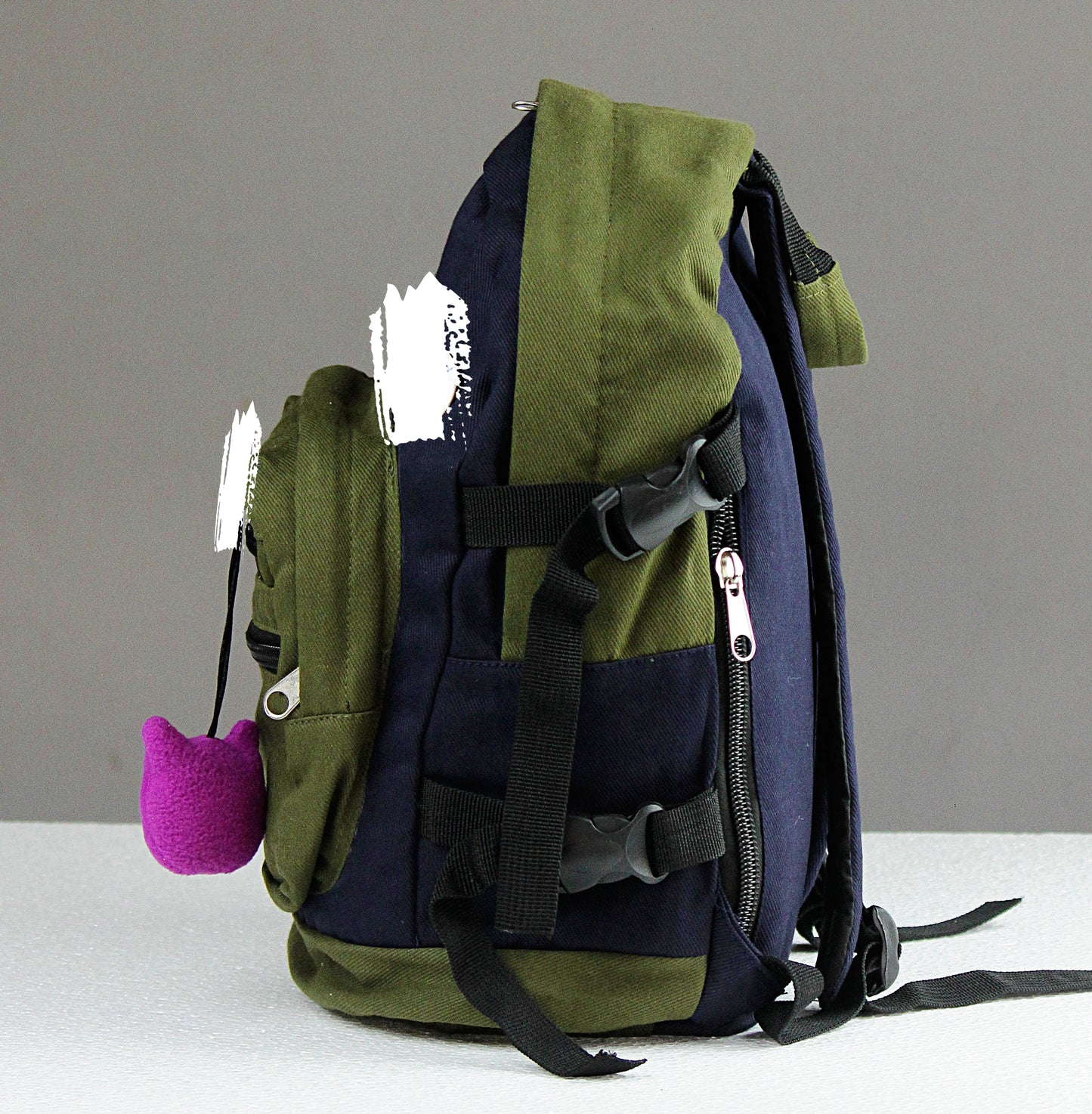 Backpack survival cosplay v1 - green - blue
