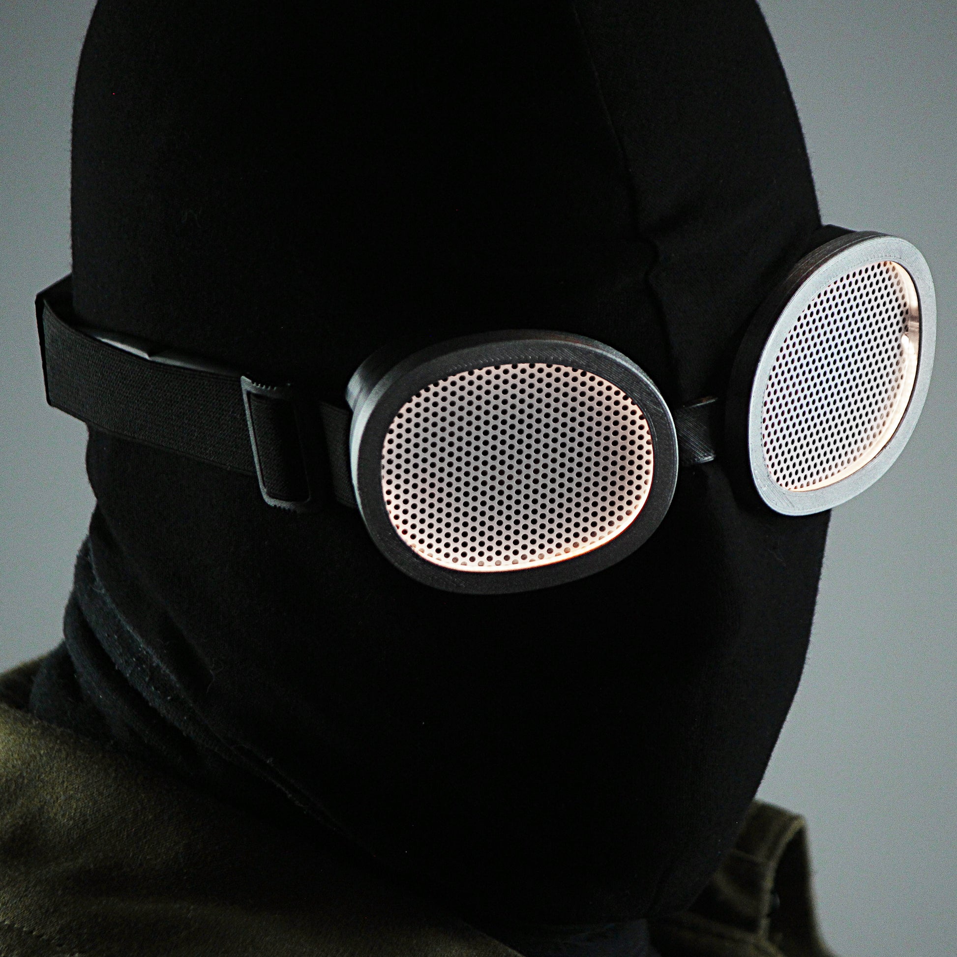 Noir - Goggles led - Mask