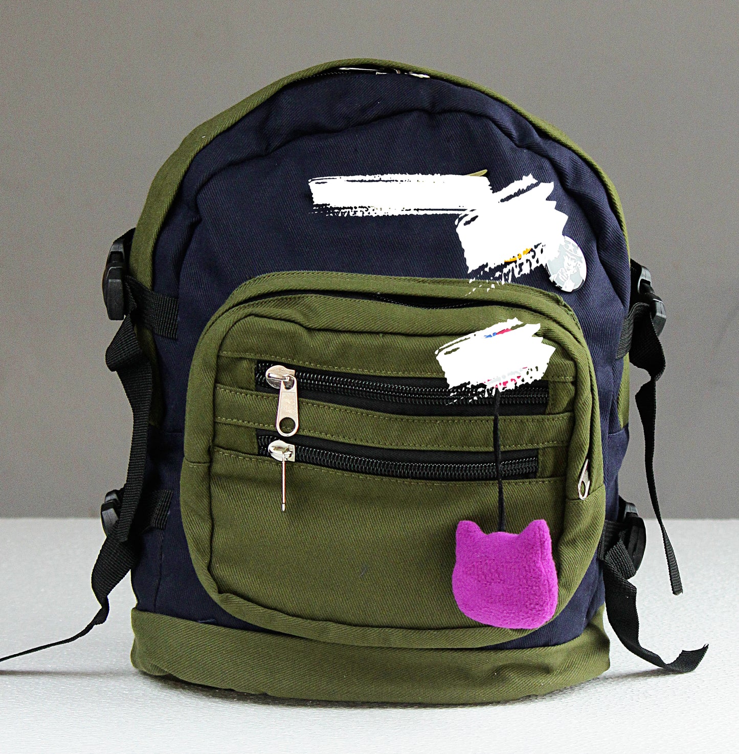 Backpack survival cosplay v1 - green - blue