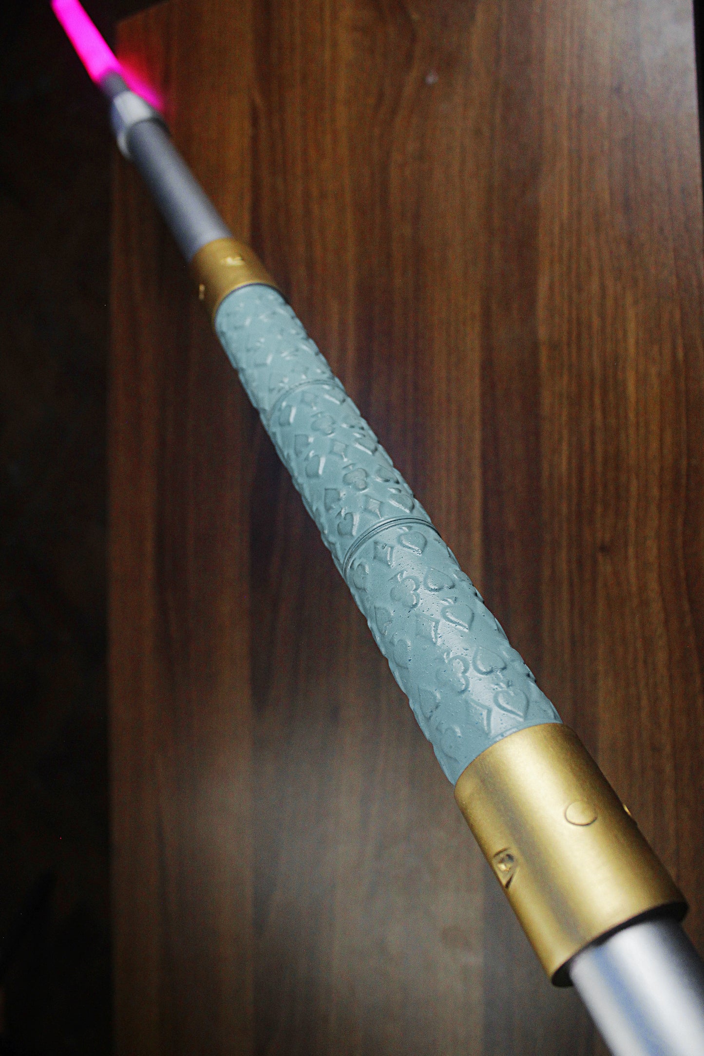 Gambit - costume staff with LED lights