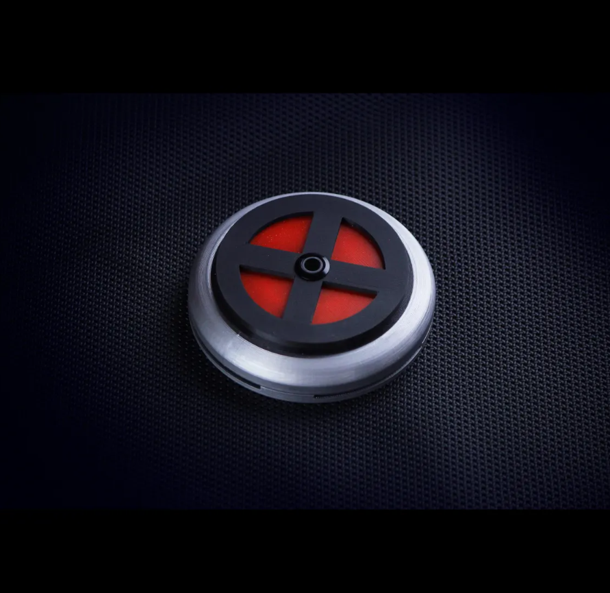 X-Men Cyclops 3 Way Belt fastener - Led red