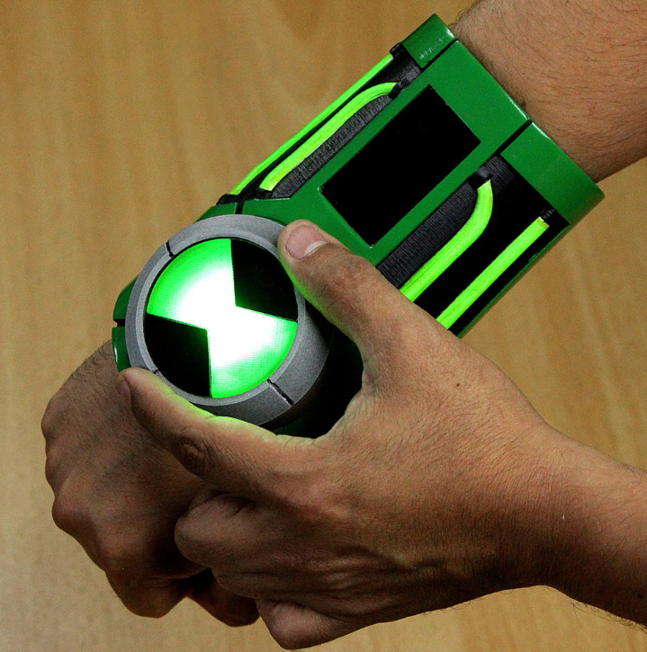 Alien bracelet - green - cosplay