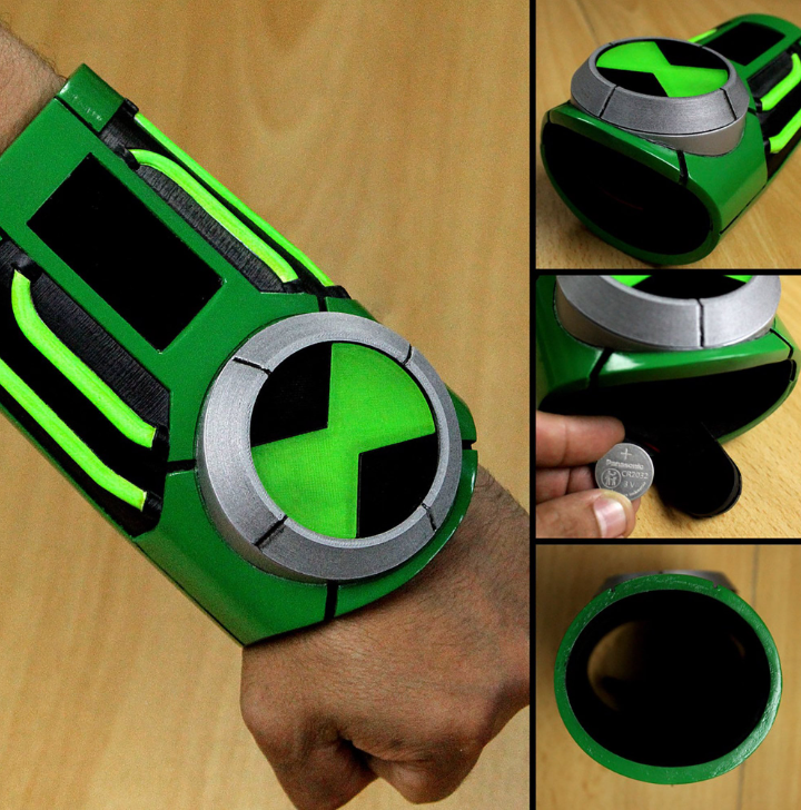 Alien bracelet - green - cosplay