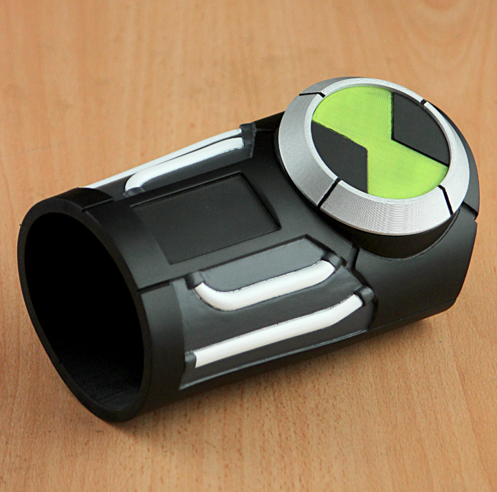Alien bracelet - black - white