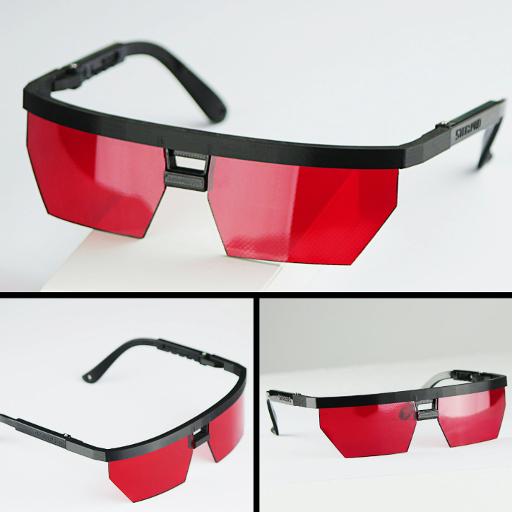 Mutant glasses Red - 3D Printed Visor Prop