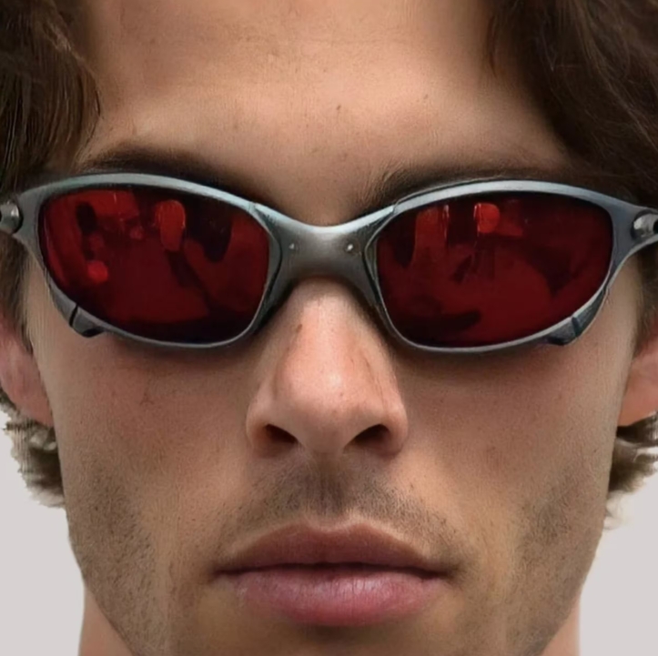 Glasses - X - RED - cyclops