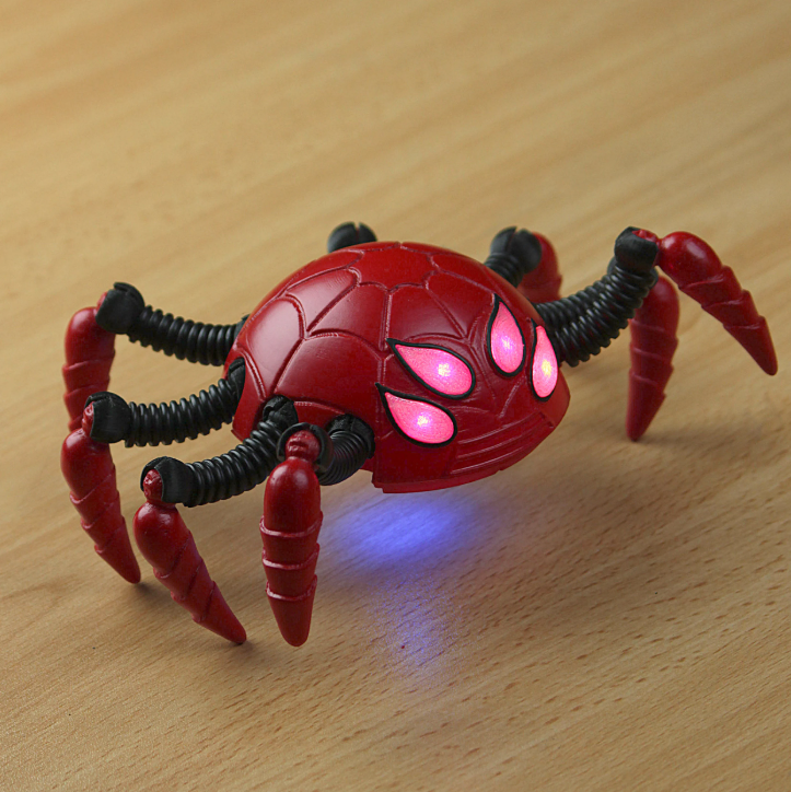 Spider bot led blue - red