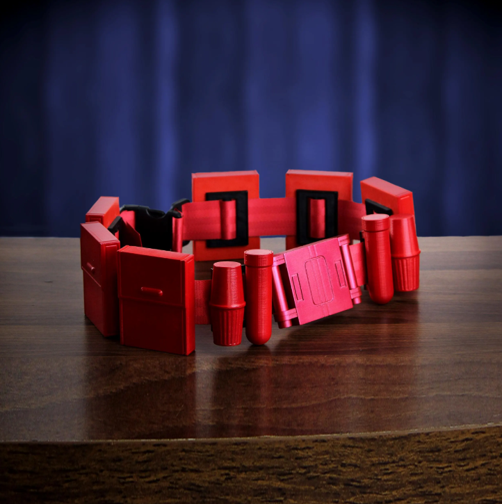 Hellbat - utility belt - for cosplay