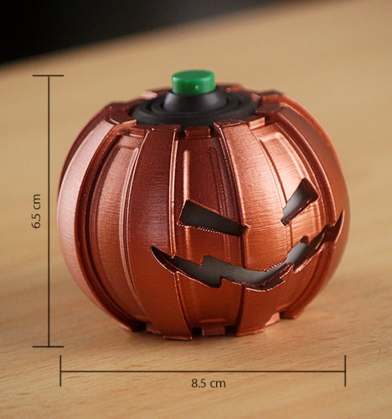 Green goblin bombs - pumpkin Spider