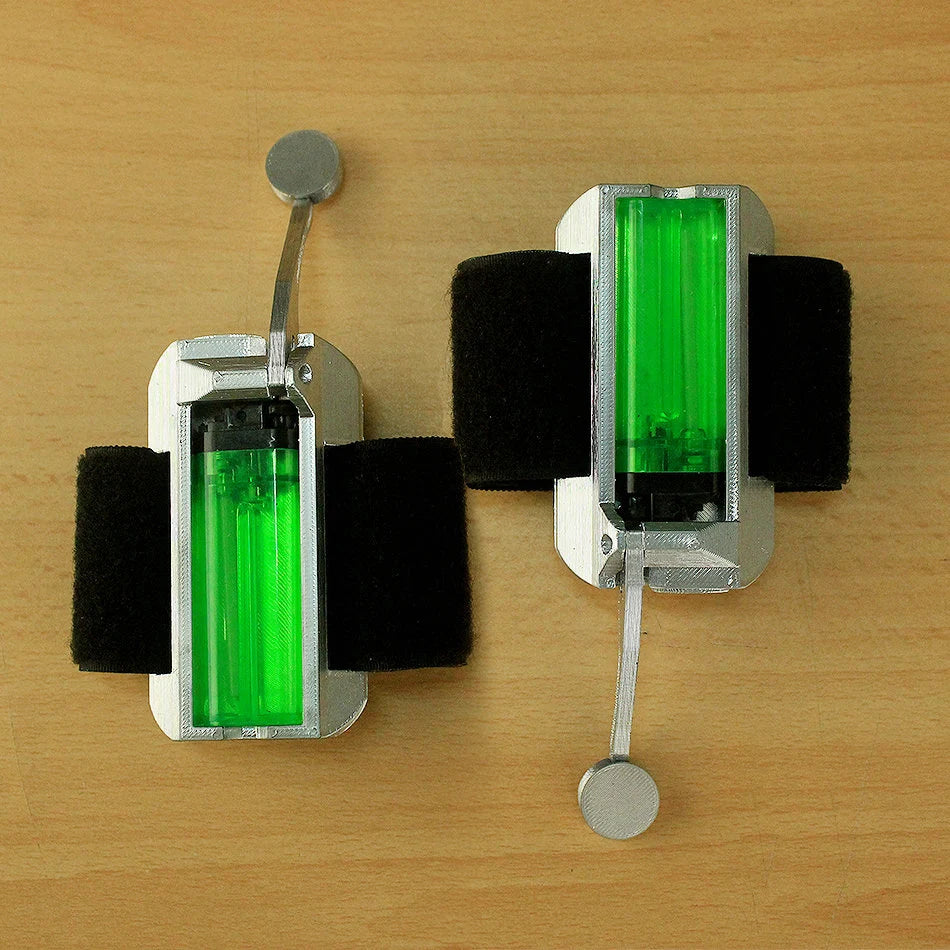 Webshooter silver black  (x2)