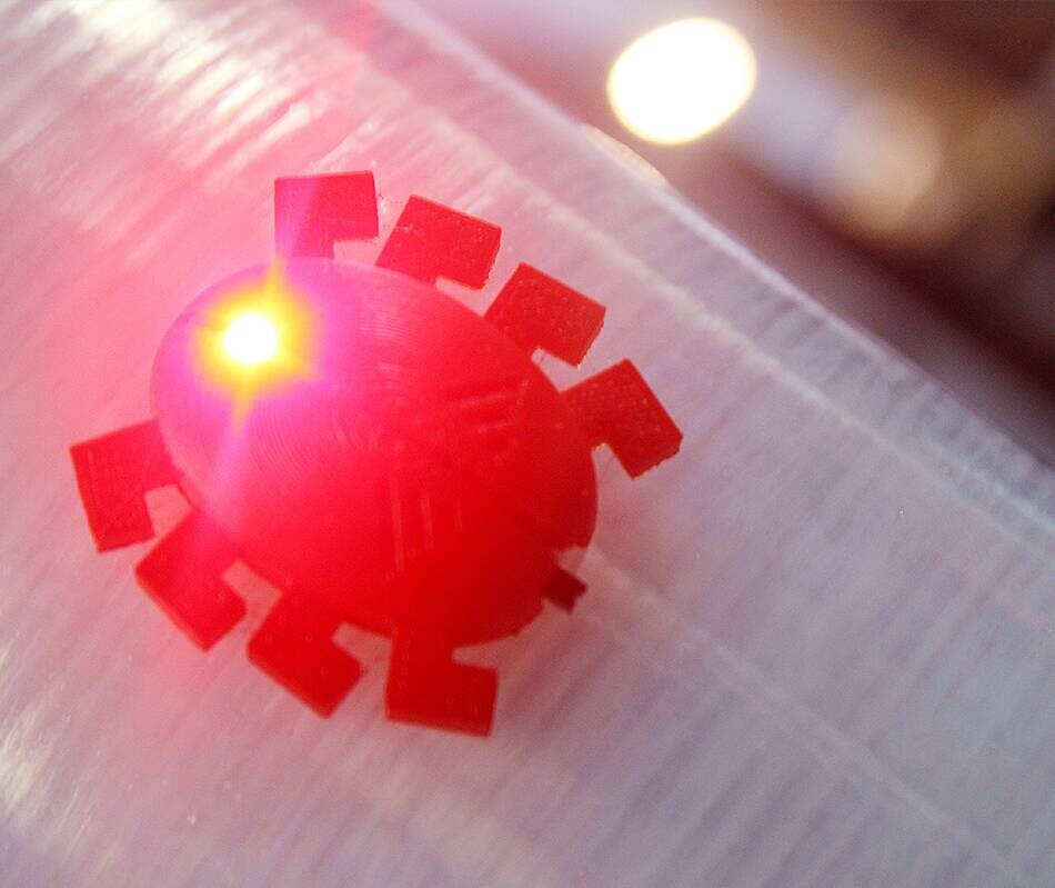 Spider trace  - Led x3