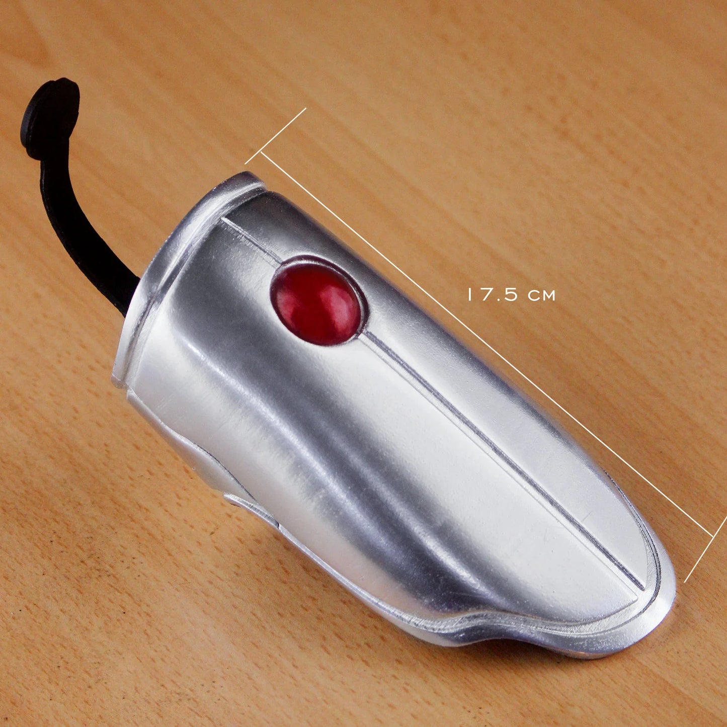 web shooter chrome -  (x2) LED Red
