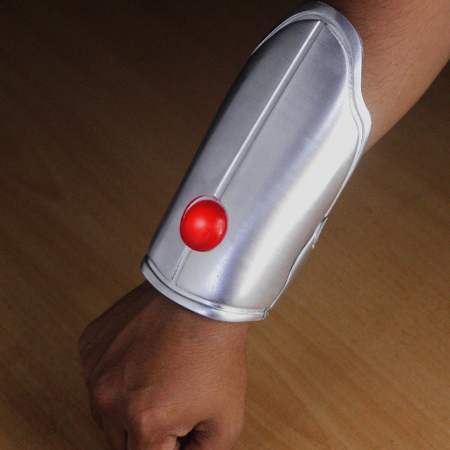 web shooter chrome -  (x2) LED Red