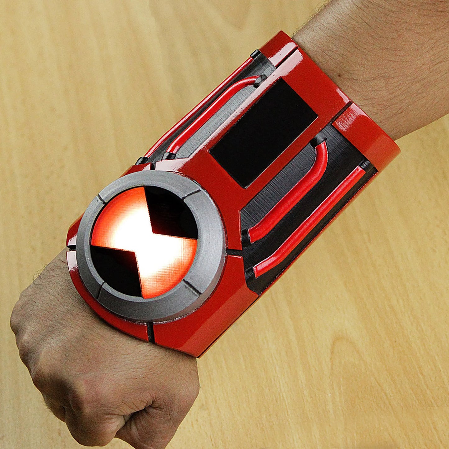 Alien bracelet - Red