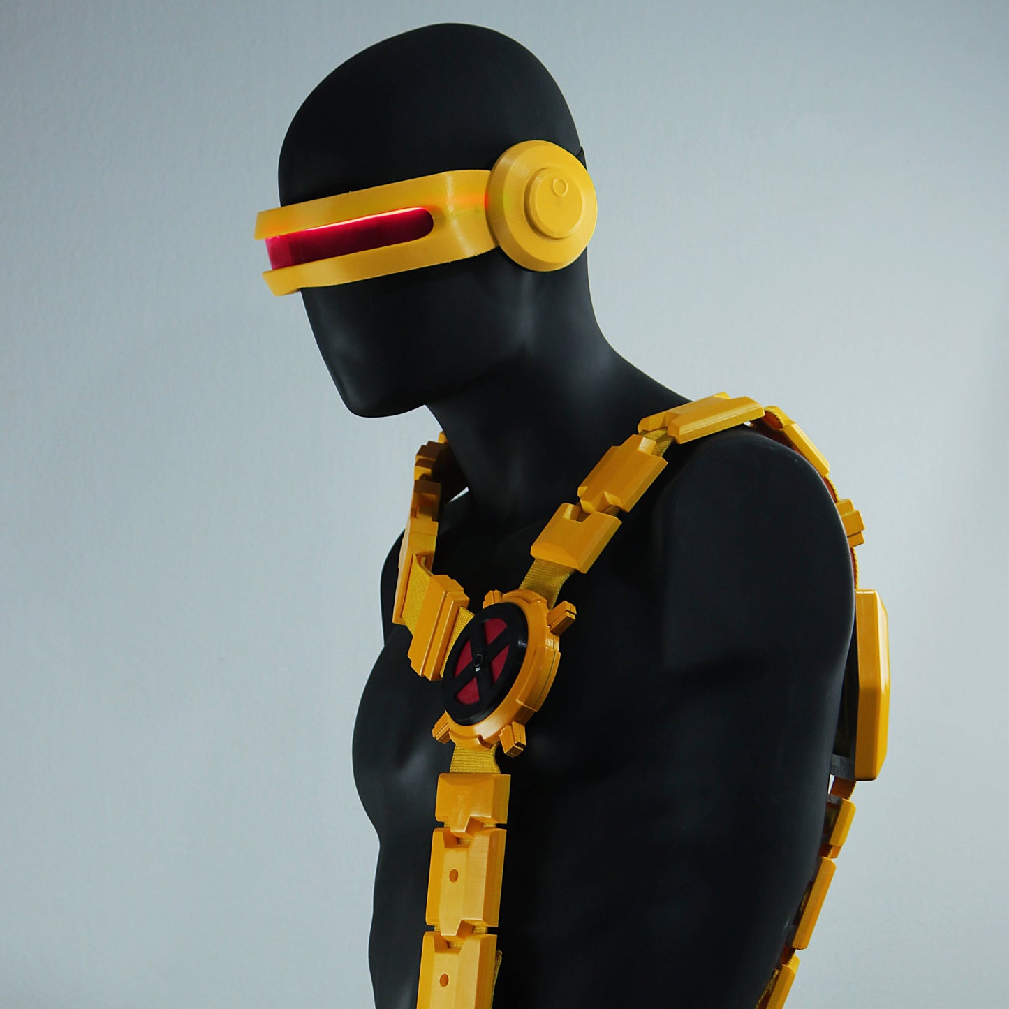 Yellow harness - for cyclops costume