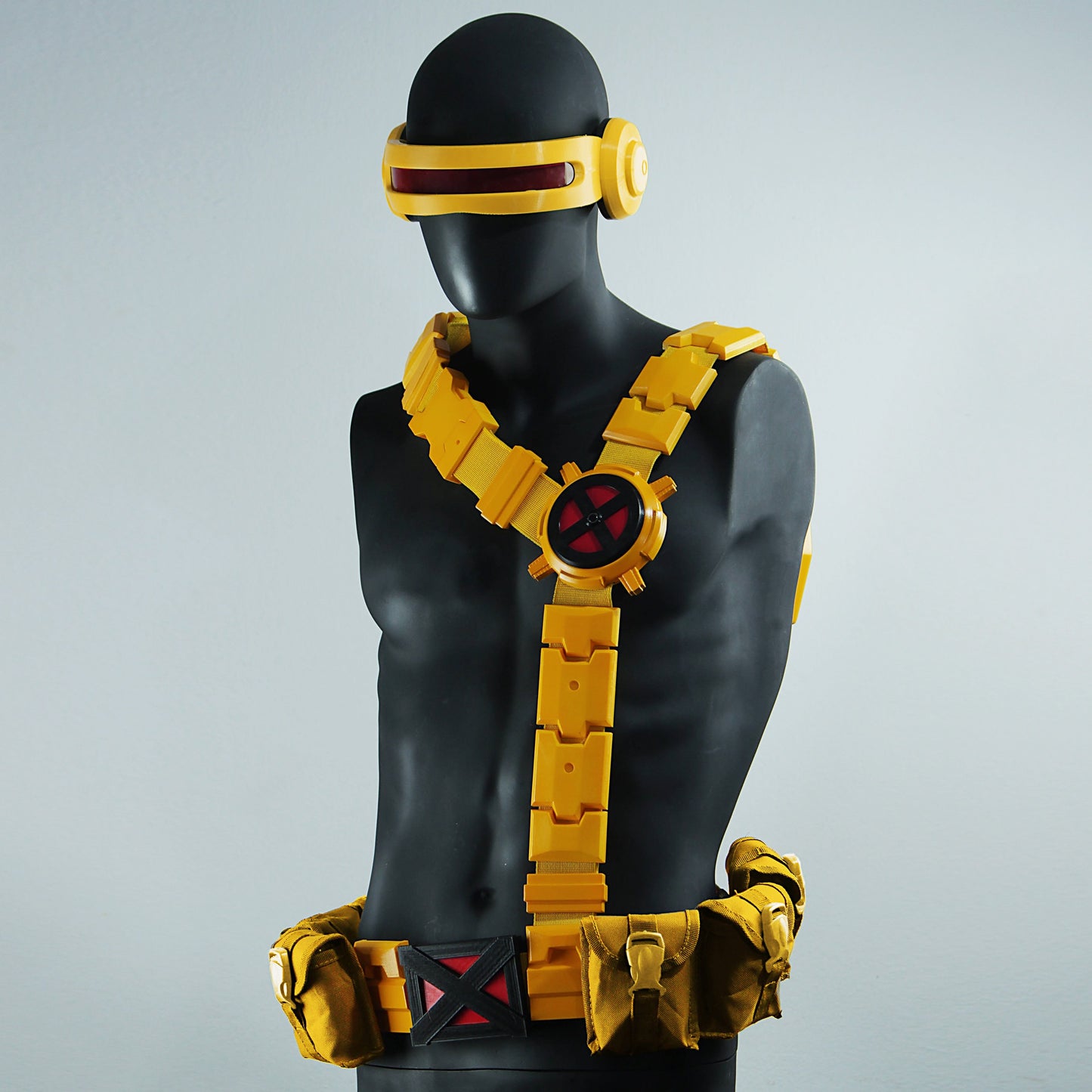 Yellow harness - for cyclops costume