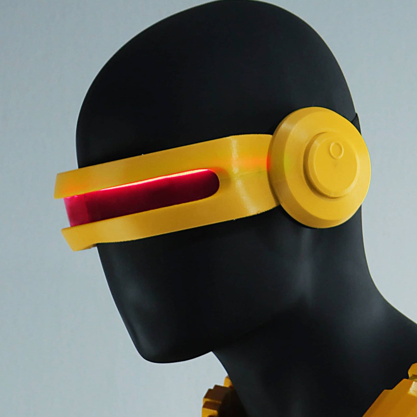 Yellow harness - for cyclops costume