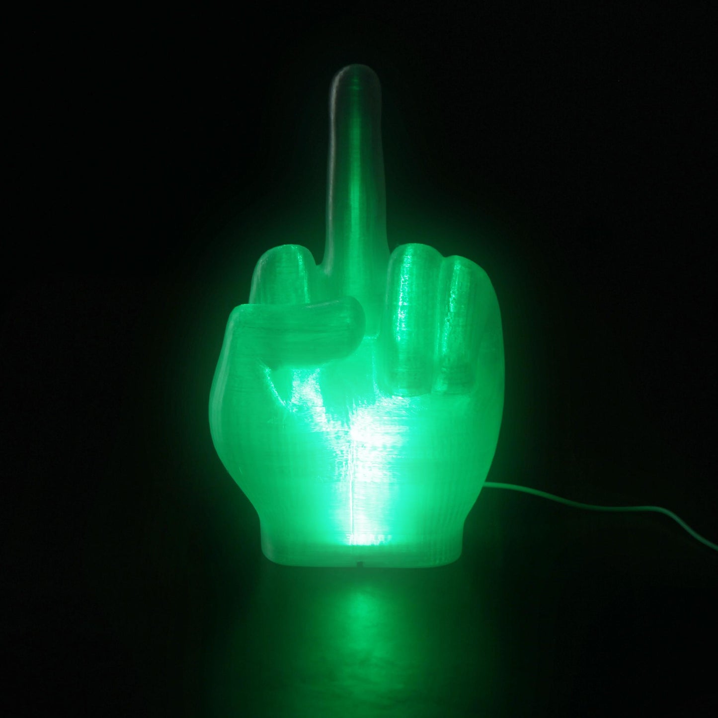 Green lamp desk