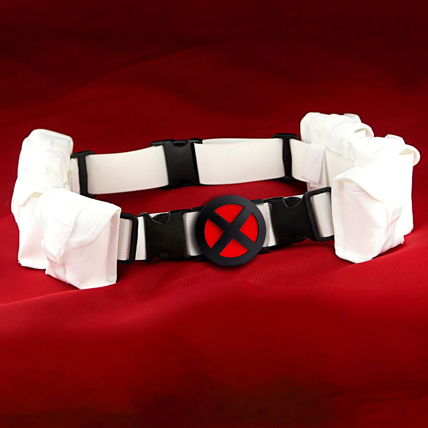 X - white belt - cosplay hero