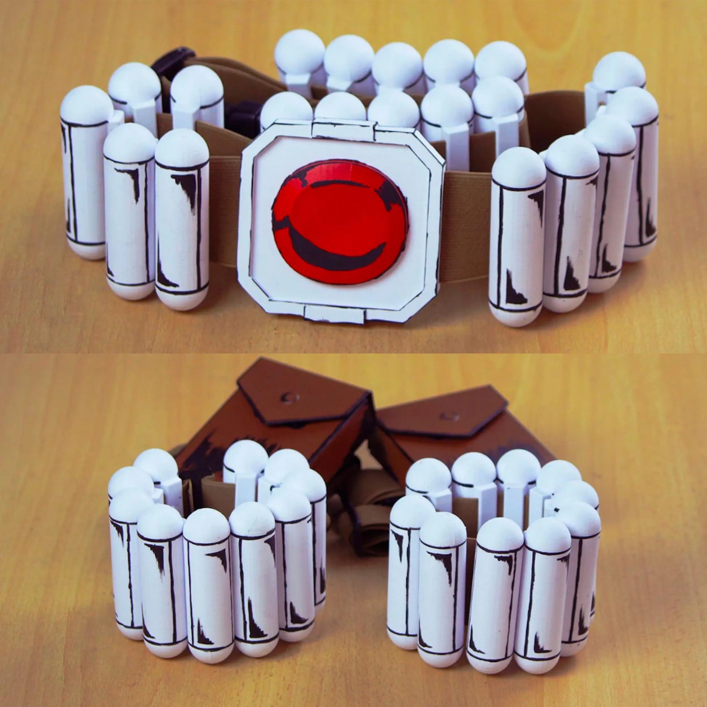 Web shooter - white  comic - Belt and Anklets